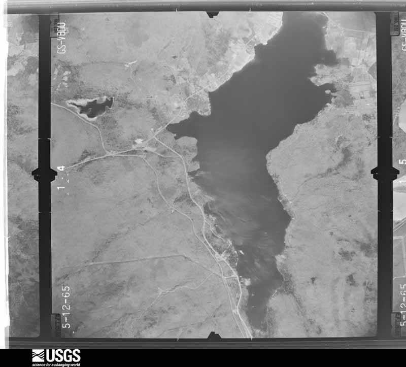 U.S. Geological Survey aerial photograph, 1965-05-12, scale 1:26000