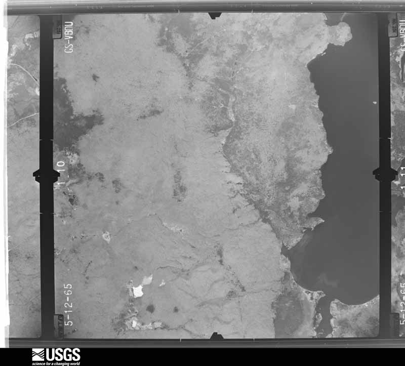 U.S. Geological Survey aerial photograph, 1965-05-12, scale 1:26000