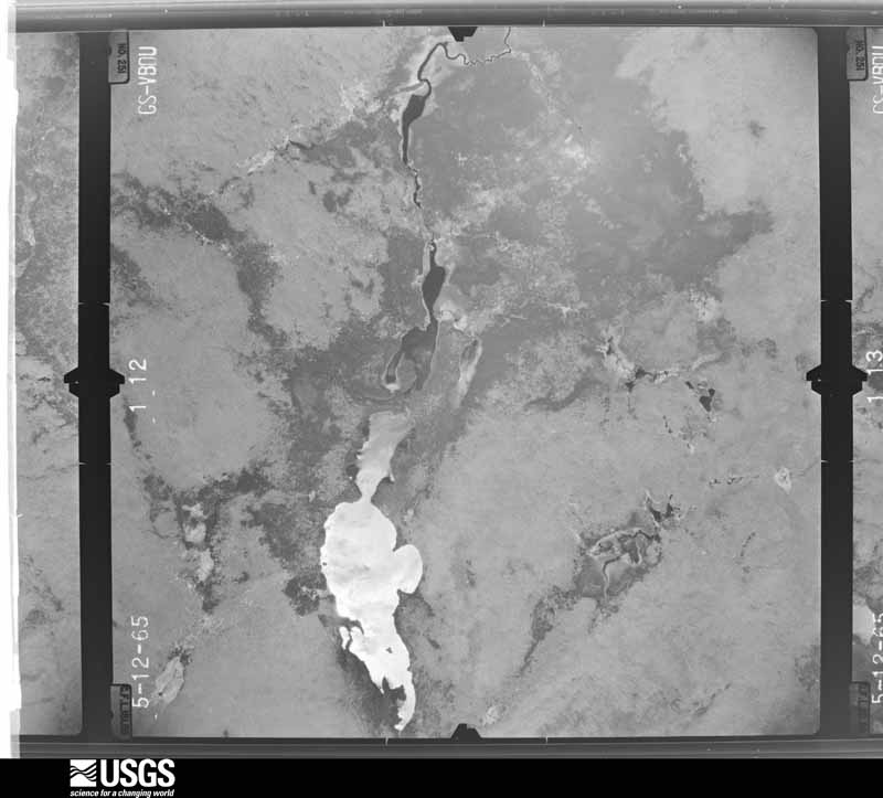 U.S. Geological Survey aerial photograph, 1965-05-12, scale 1:26000
