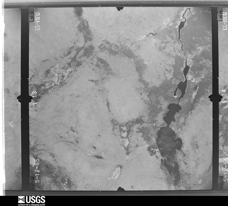 U.S. Geological Survey aerial photograph, 1965-05-12, scale 1:26000