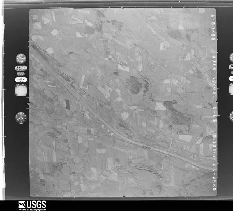 U.S. Geological Survey aerial photograph, 1965-04-29, scale 1:24000