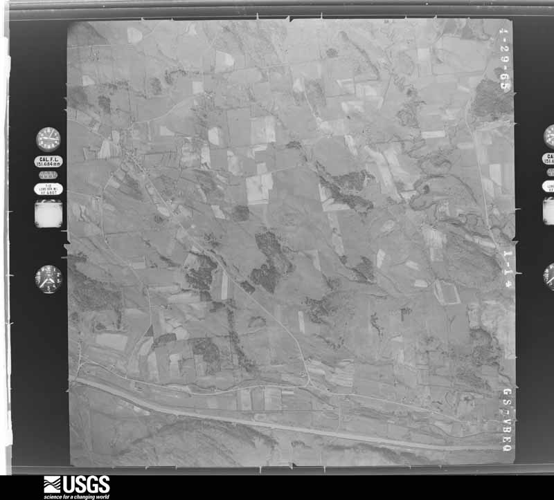 U.S. Geological Survey aerial photograph, 1965-04-29, scale 1:24000