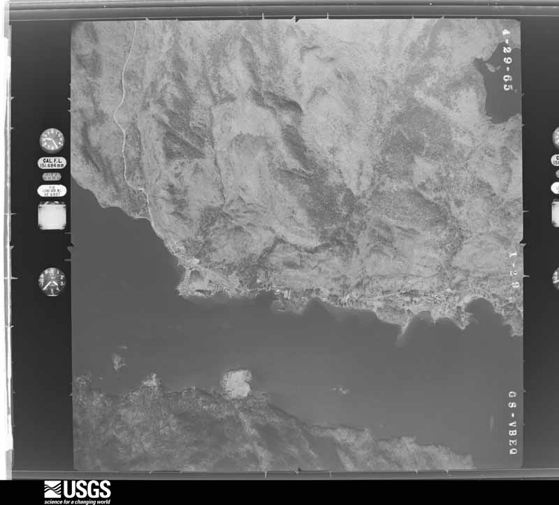 U.S. Geological Survey aerial photograph, 1965-04-29, scale 1:24000