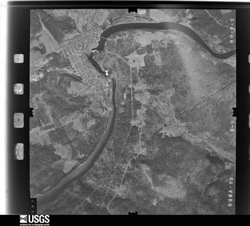 U.S. Geological Survey aerial photograph, 1966-05-03, scale 1:24000