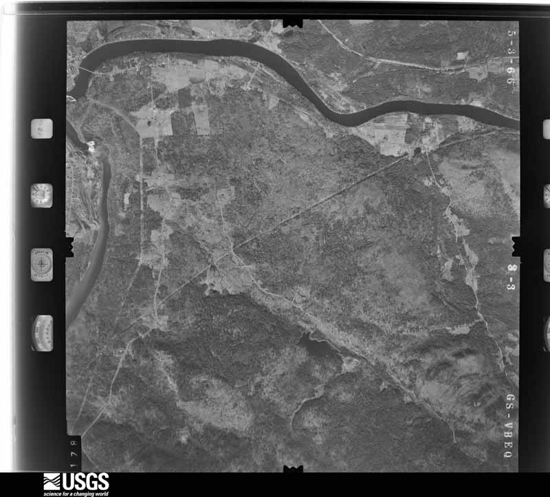 U.S. Geological Survey aerial photograph, 1966-05-03, scale 1:24000