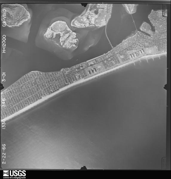 U.S. Geological Survey aerial photograph, 1966-02-22, scale 1:24000