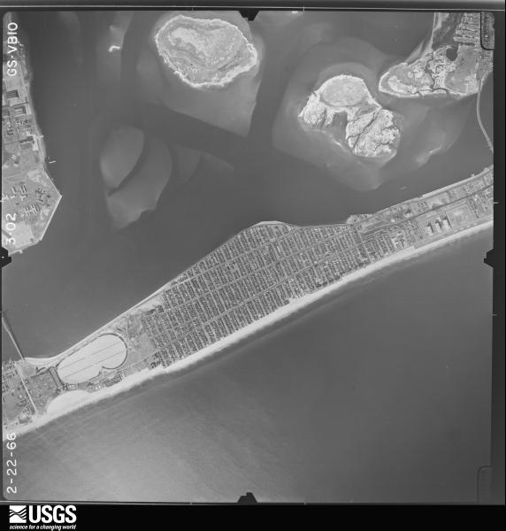 U.S. Geological Survey aerial photograph, 1966-02-22, scale 1:24000