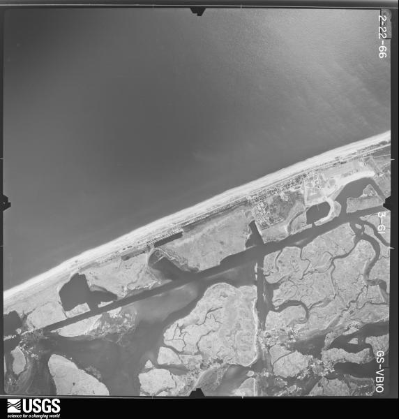 U.S. Geological Survey aerial photograph, 1966-02-22, scale 1:24000