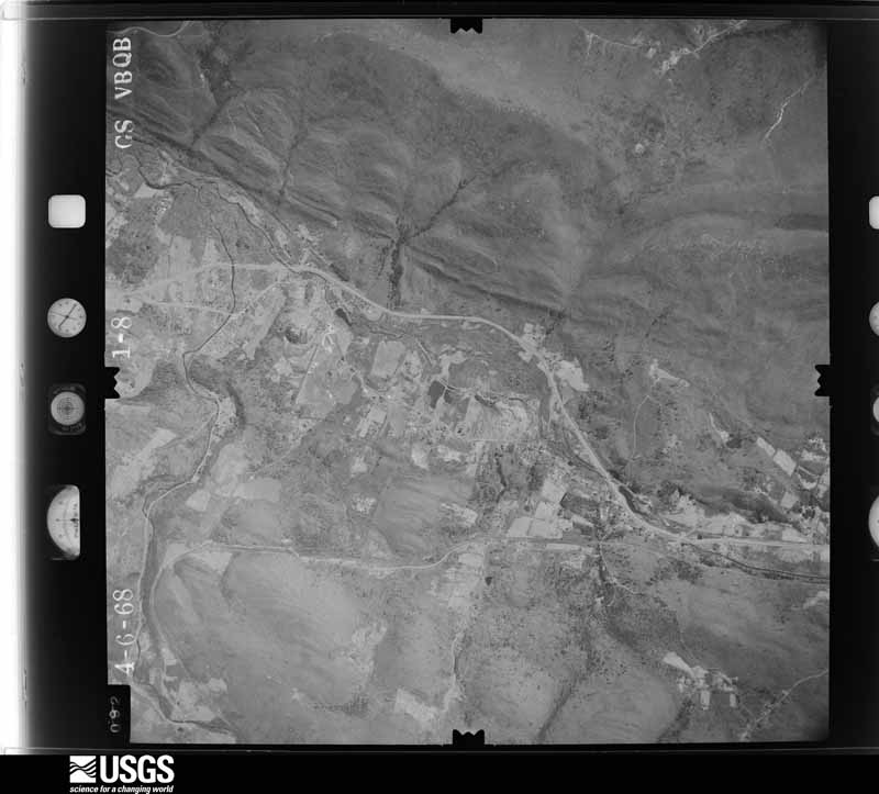 U.S. Geological Survey aerial photograph, 1968-04-06, scale 1:24000