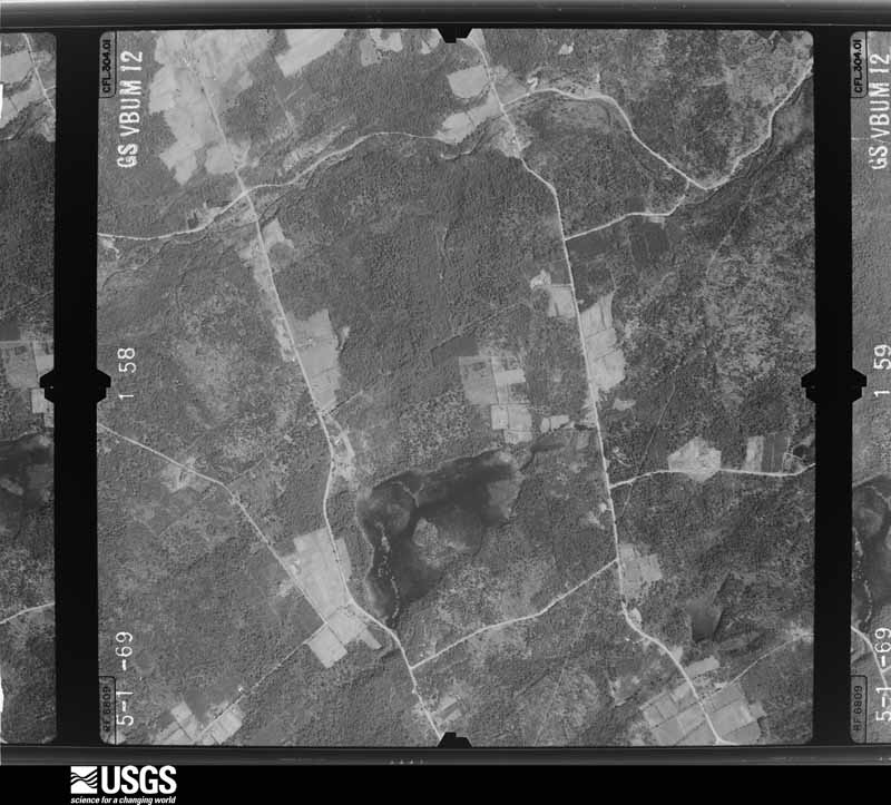 U.S. Geological Survey aerial photograph, 1969-05-01, scale 1:17500