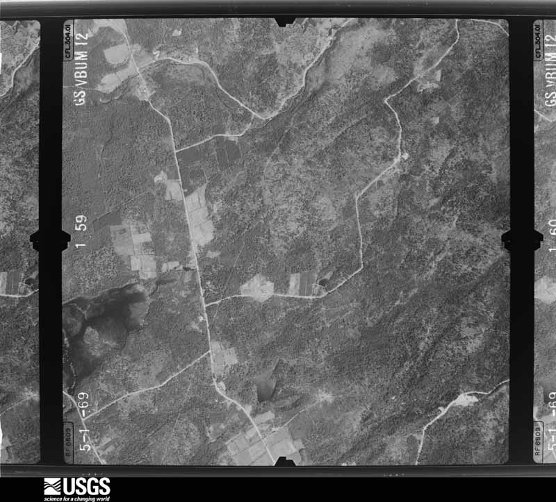 U.S. Geological Survey aerial photograph, 1969-05-01, scale 1:17500