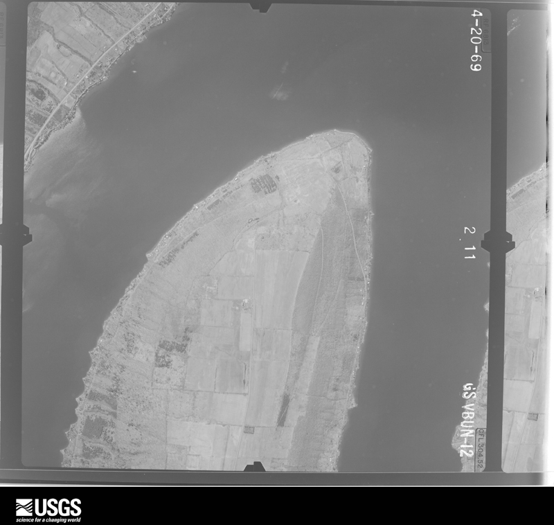 U.S. Geological Survey aerial photograph, 1969-04-20, scale 1:18000