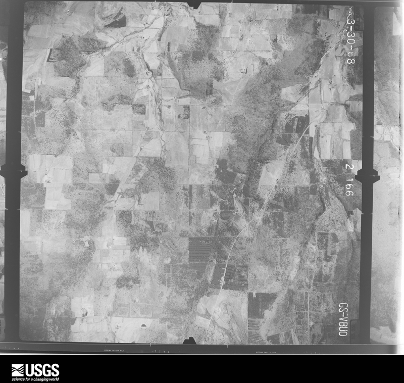 U.S. Geological Survey aerial photograph, 1968-03-30, scale 1:24000