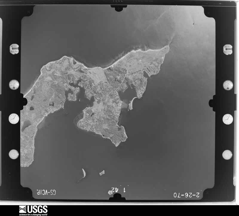 U.S. Geological Survey aerial photograph, 1970-02-12, scale 1:24000