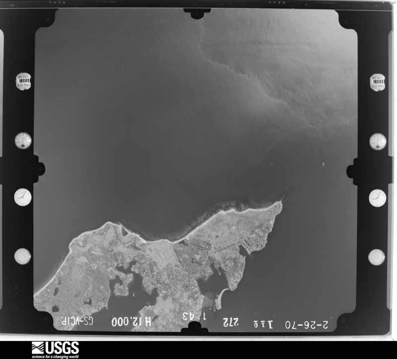 U.S. Geological Survey aerial photograph, 1970-02-12, scale 1:24000