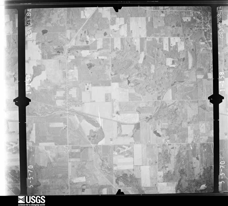 U.S. Geological Survey aerial photograph, 1970-05-05, scale 1:24000
