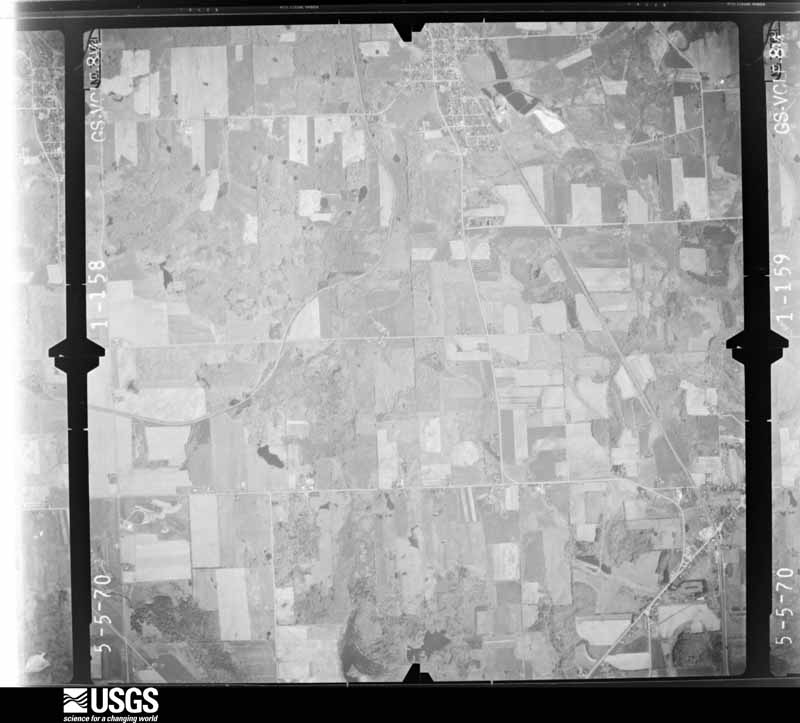 U.S. Geological Survey aerial photograph, 1970-05-05, scale 1:24000