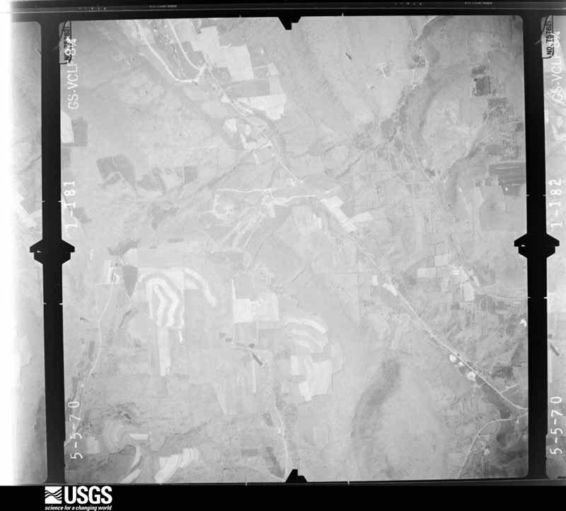 U.S. Geological Survey aerial photograph, 1970-05-05, scale 1:24000