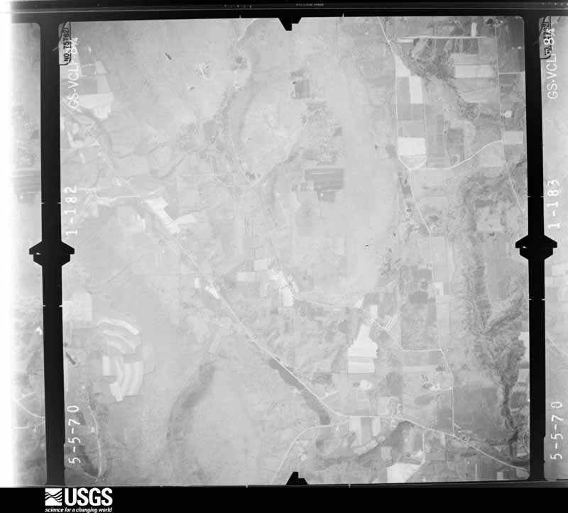 U.S. Geological Survey aerial photograph, 1970-05-05, scale 1:24000