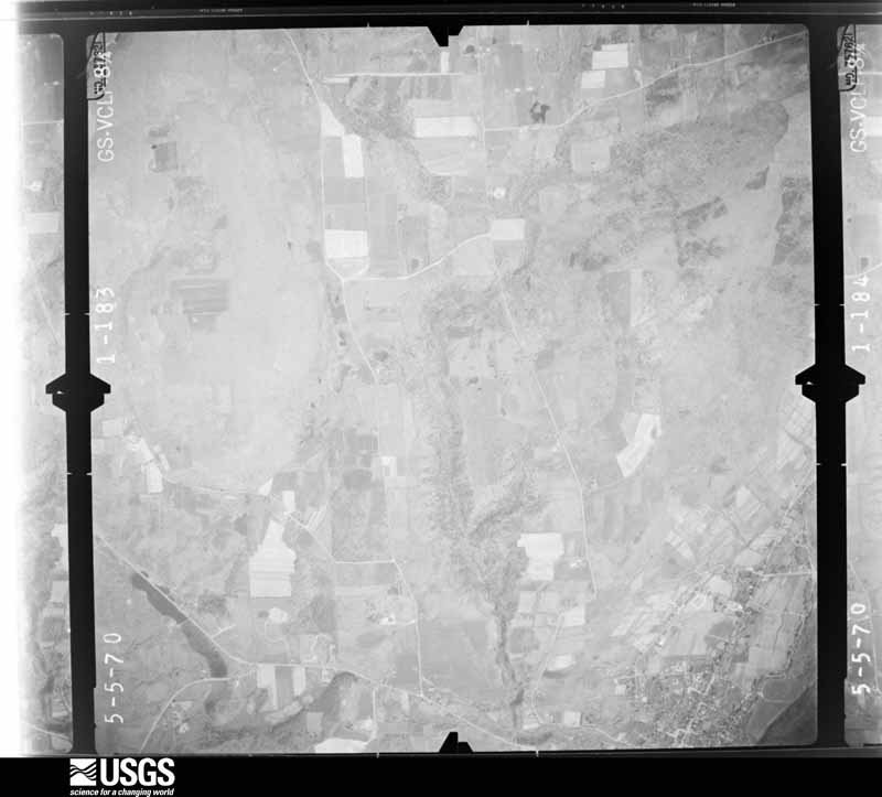 U.S. Geological Survey aerial photograph, 1970-05-05, scale 1:24000