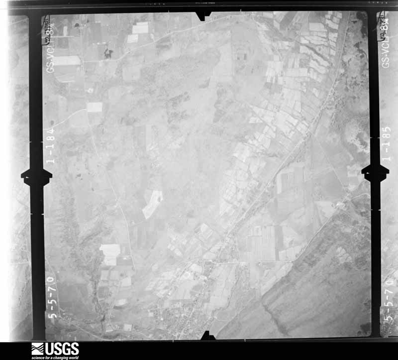 U.S. Geological Survey aerial photograph, 1970-05-05, scale 1:24000