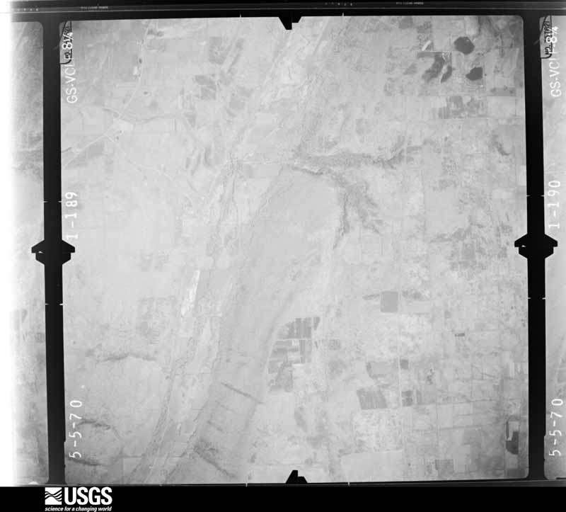 U.S. Geological Survey aerial photograph, 1970-05-05, scale 1:24000