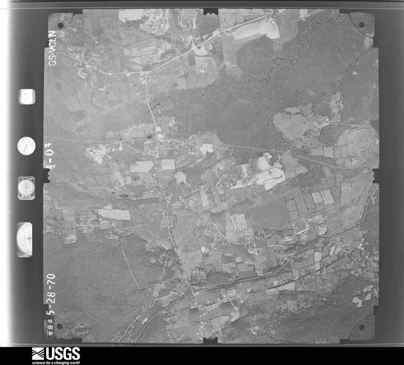 U.S. Geological Survey aerial photograph, 1970-05-28, scale 1:24000