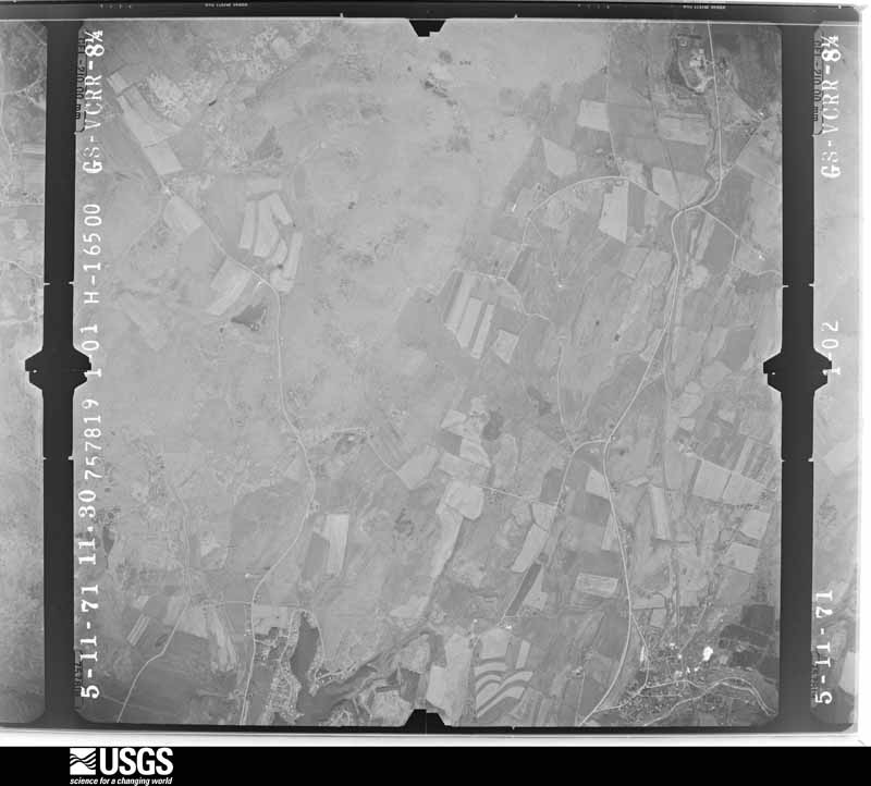 U.S. Geological Survey aerial photograph, 1971-05-11, scale 1:24000
