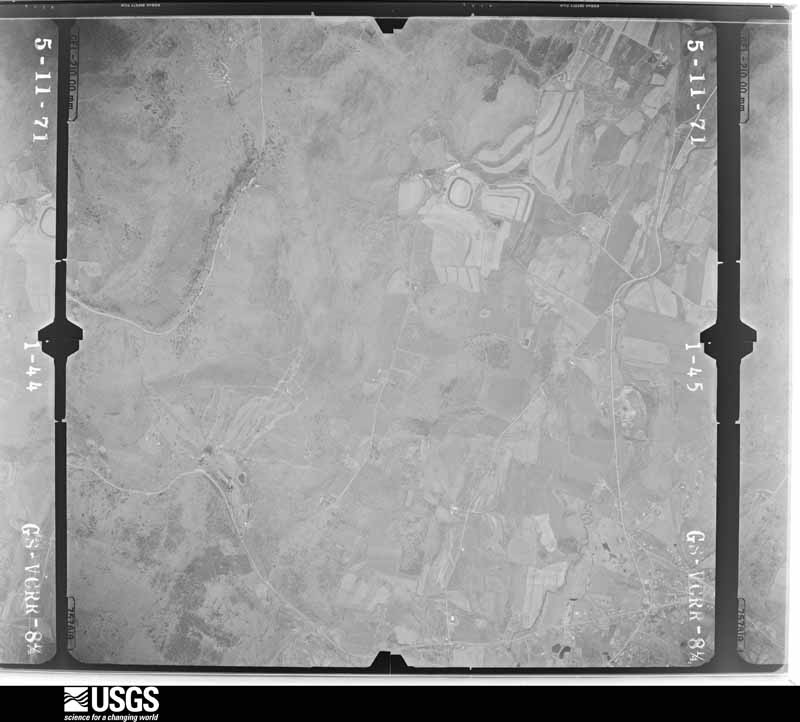 U.S. Geological Survey aerial photograph, 1971-05-11, scale 1:24000
