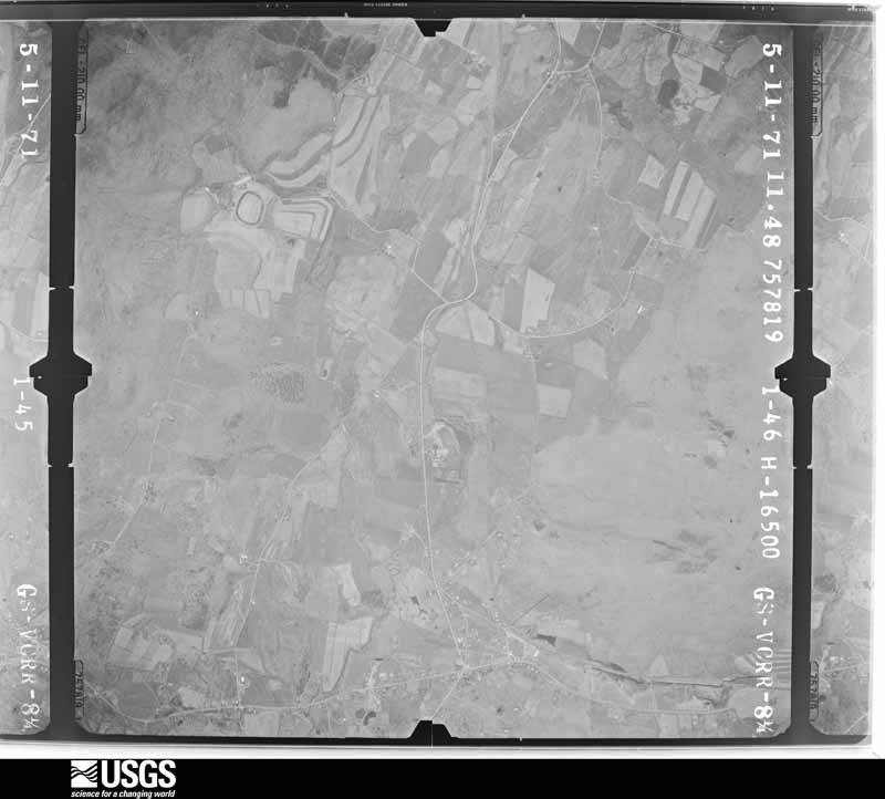 U.S. Geological Survey aerial photograph, 1971-05-11, scale 1:24000