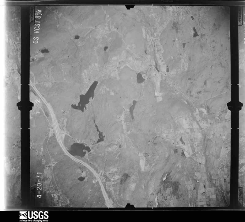 U.S. Geological Survey aerial photograph, 1971-04-20, scale 1:24000