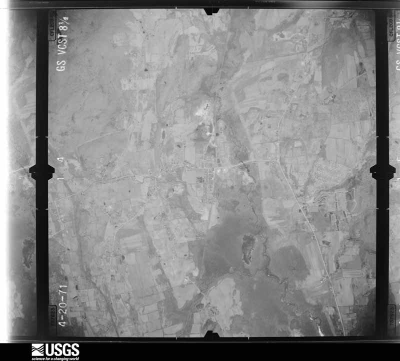 U.S. Geological Survey aerial photograph, 1971-04-20, scale 1:24000