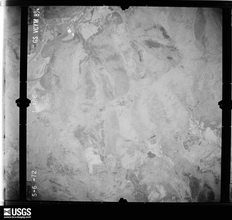 U.S. Geological Survey aerial photograph, 1972-05-06, scale 1:24000