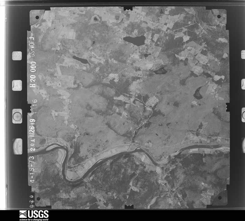 U.S. Geological Survey aerial photograph, 1973-04-01, scale 1:40000