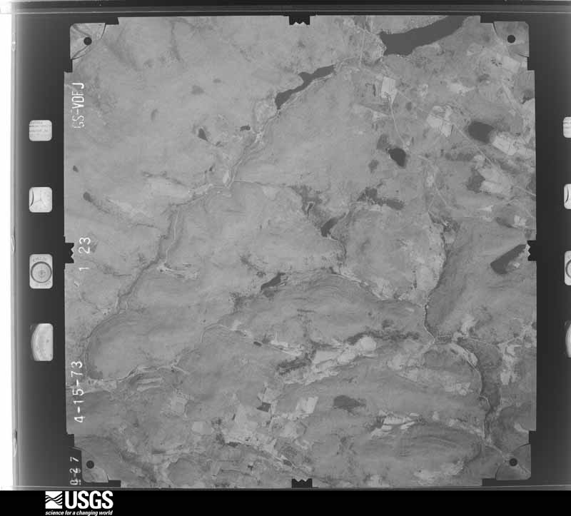 U.S. Geological Survey aerial photograph, 1973-04-01, scale 1:40000