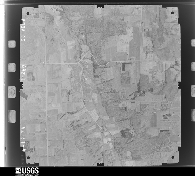 U.S. Geological Survey aerial photograph, 1974-04-01, scale 1:24000