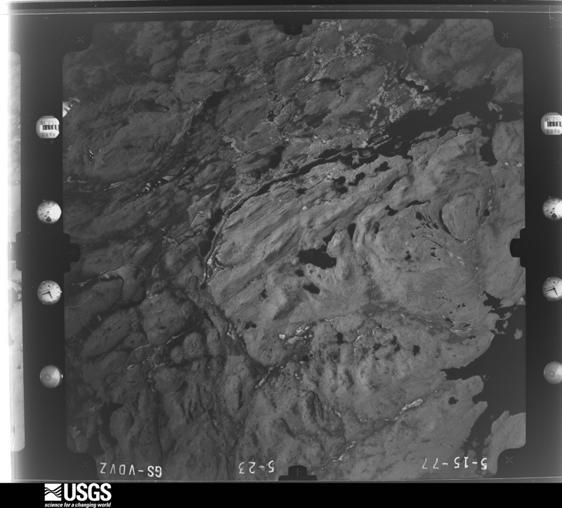 U.S. Geological Survey aerial photograph, 1976-05-01, scale 1:78000
