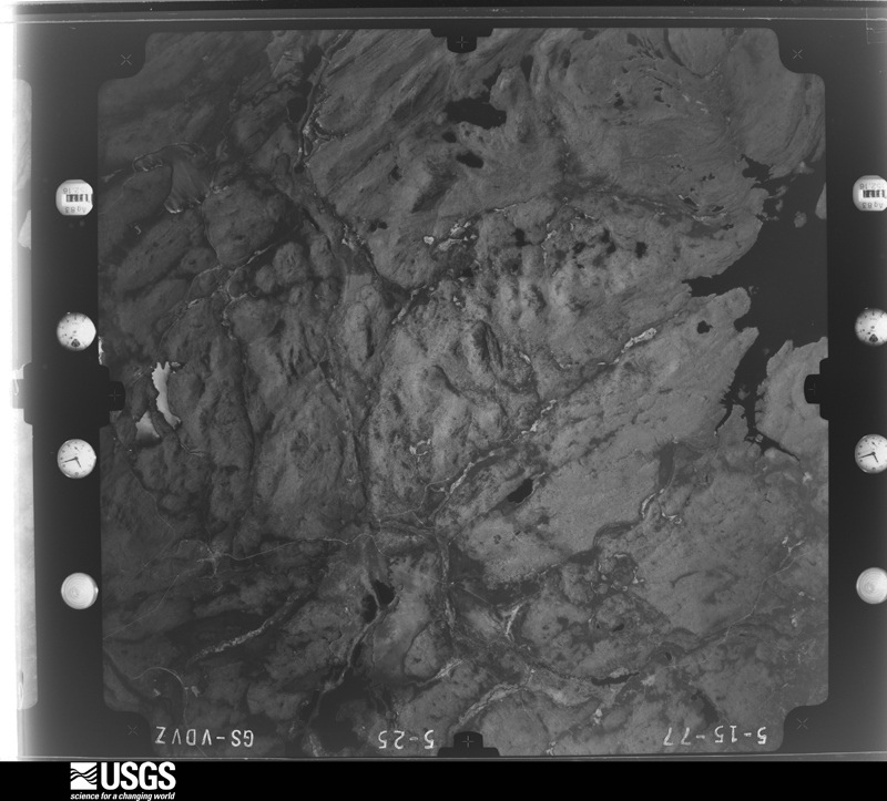 U.S. Geological Survey aerial photograph, 1976-05-01, scale 1:78000