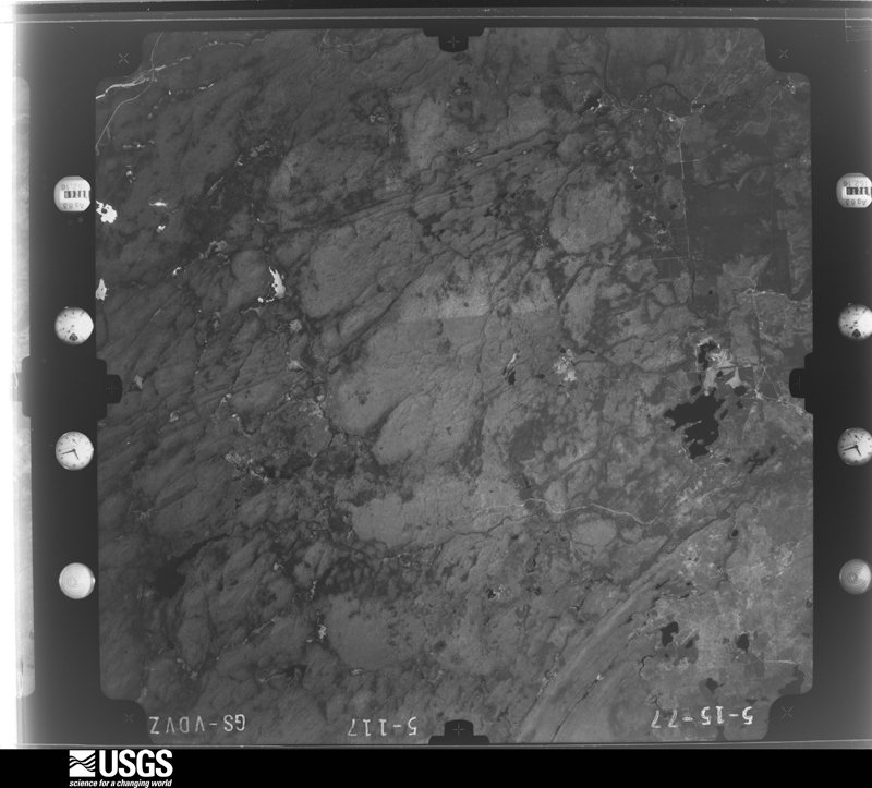 U.S. Geological Survey aerial photograph, 1976-05-01, scale 1:78000