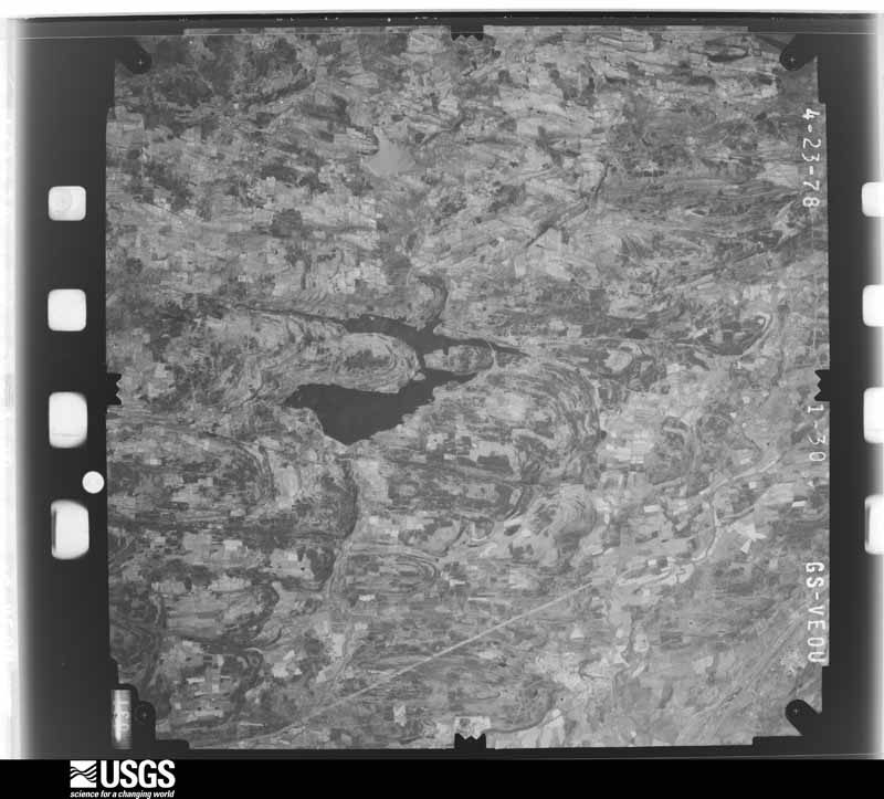 U.S. Geological Survey aerial photograph, 1978-05-11, scale 1:80000