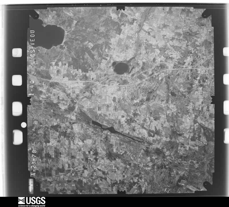 U.S. Geological Survey aerial photograph, 1978-05-11, scale 1:80000