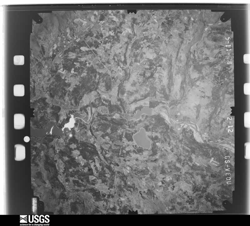U.S. Geological Survey aerial photograph, 1978-05-11, scale 1:80000