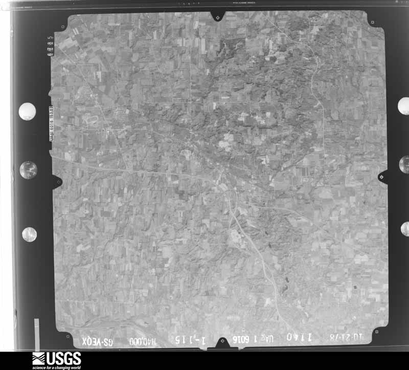 U.S. Geological Survey aerial photograph, 1981-05-01, scale 1:80000