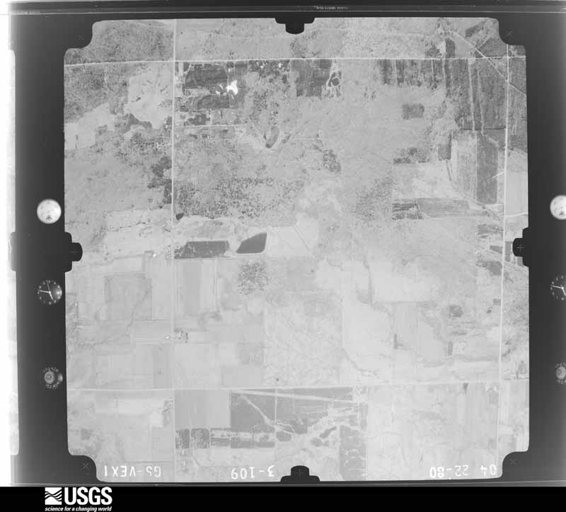 U.S. Geological Survey aerial photograph, 1980-04-01, scale 1:16000