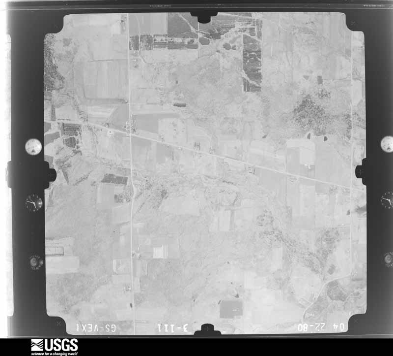 U.S. Geological Survey aerial photograph, 1980-04-01, scale 1:16000