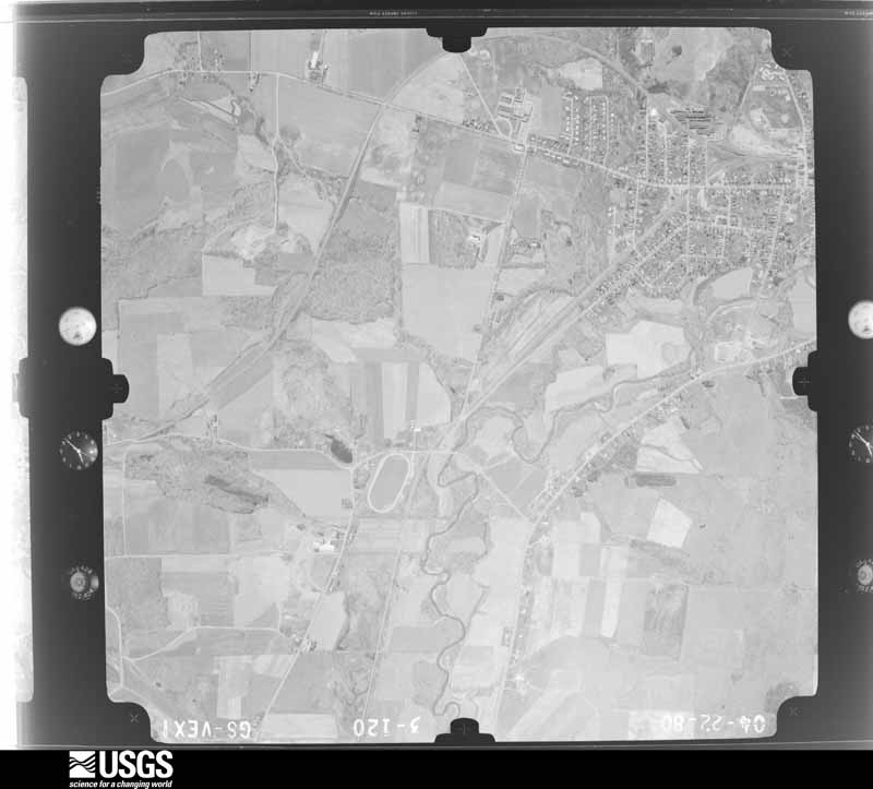 U.S. Geological Survey aerial photograph, 1980-04-01, scale 1:16000
