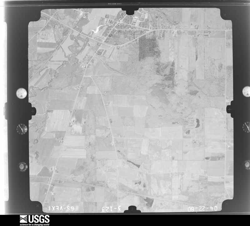 U.S. Geological Survey aerial photograph, 1980-04-01, scale 1:16000
