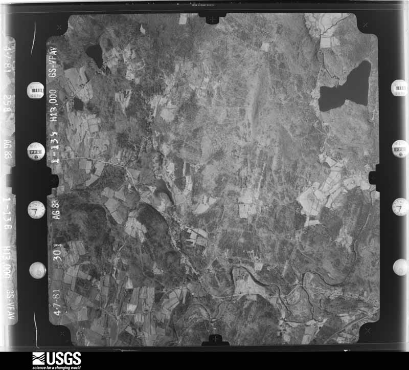 U.S. Geological Survey aerial photograph, 1981-04-01, scale 1:26000