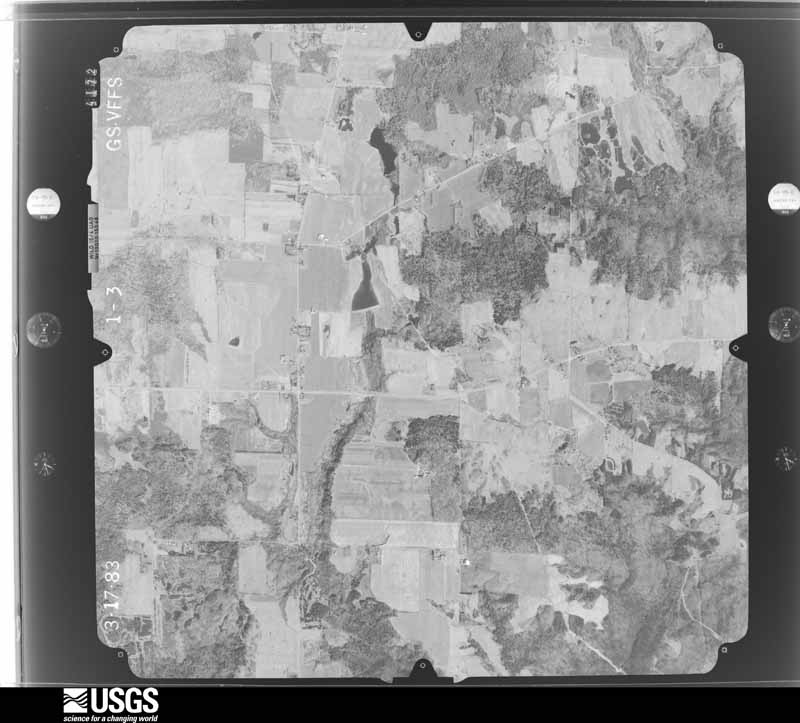 U.S. Geological Survey aerial photograph, 1983-03-01, scale 1:24000