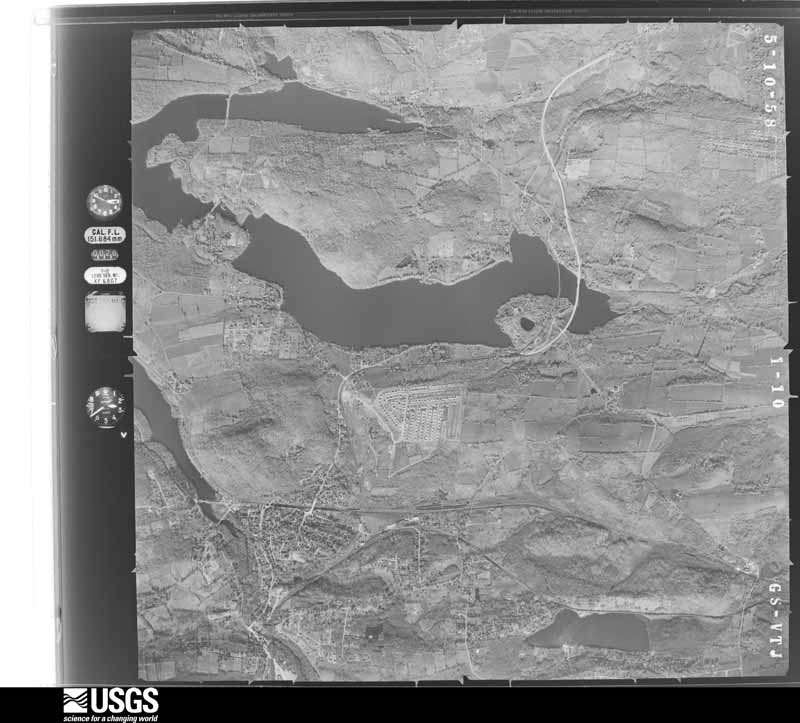 U.S. Geological Survey aerial photograph, 1958-05-10, scale 1:24000